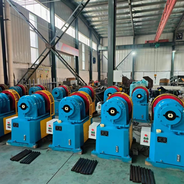 Tapered tube machine